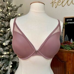 ThirdLove Classic Contour Bra 34E Mauve Pink | Like New
